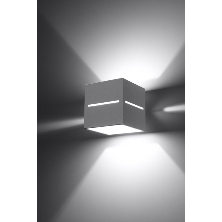 Luz de parede LOBO 1xG9/40W/230V branco