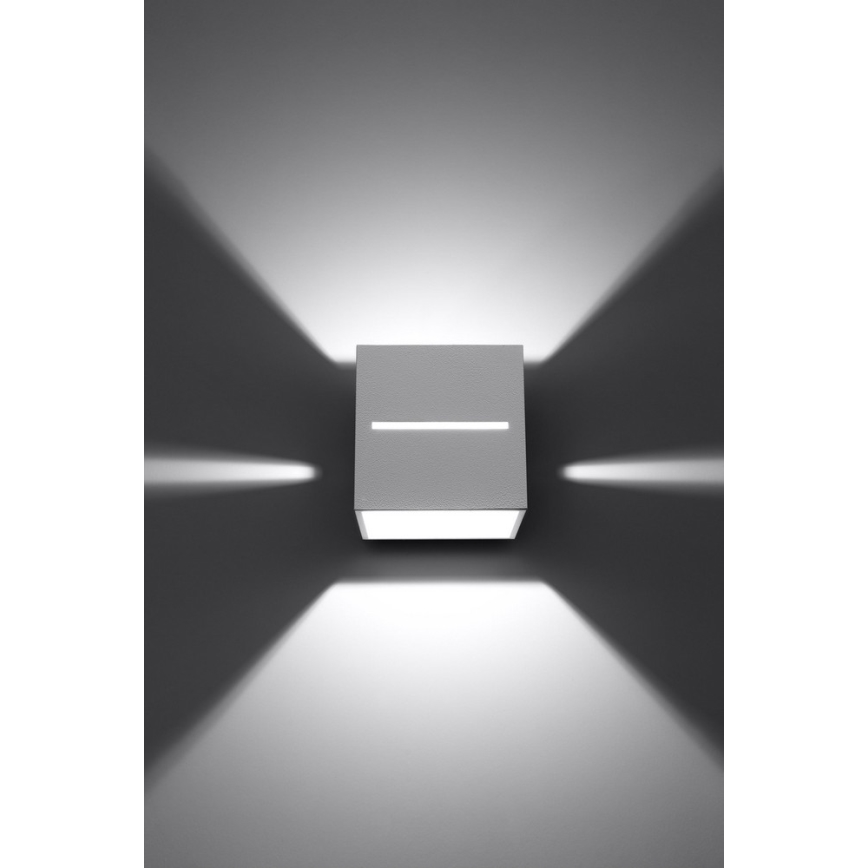 Luz de parede LOBO 1xG9/40W/230V branco