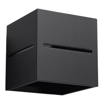 Luz de parede LOBO 1xG9/40W/230V preto antigo