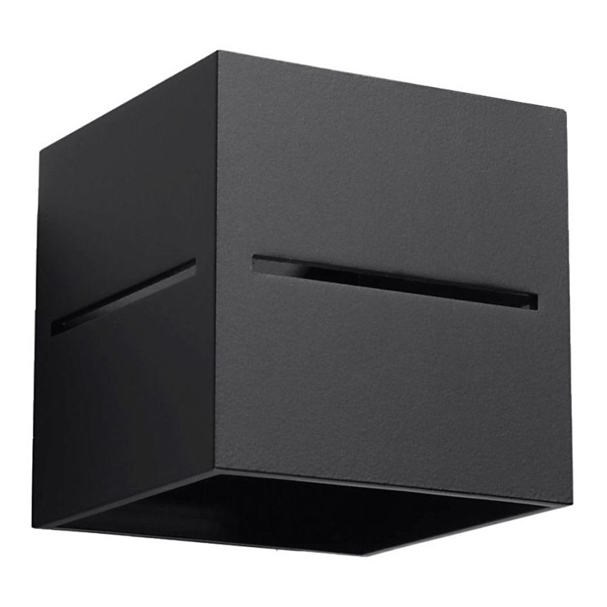 Luz de parede LOBO 1xG9/40W/230V preto antigo