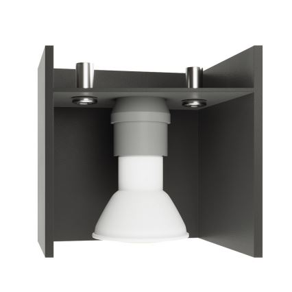 Luz de parede LORETO 1xG9/40W/230V cinzento
