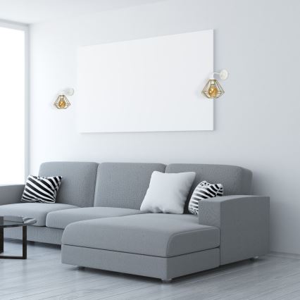 Luz de parede LUPO 1xE27/60W/230V