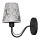 Luz de parede MALBO II 1xE27/15W/230V preto antigo