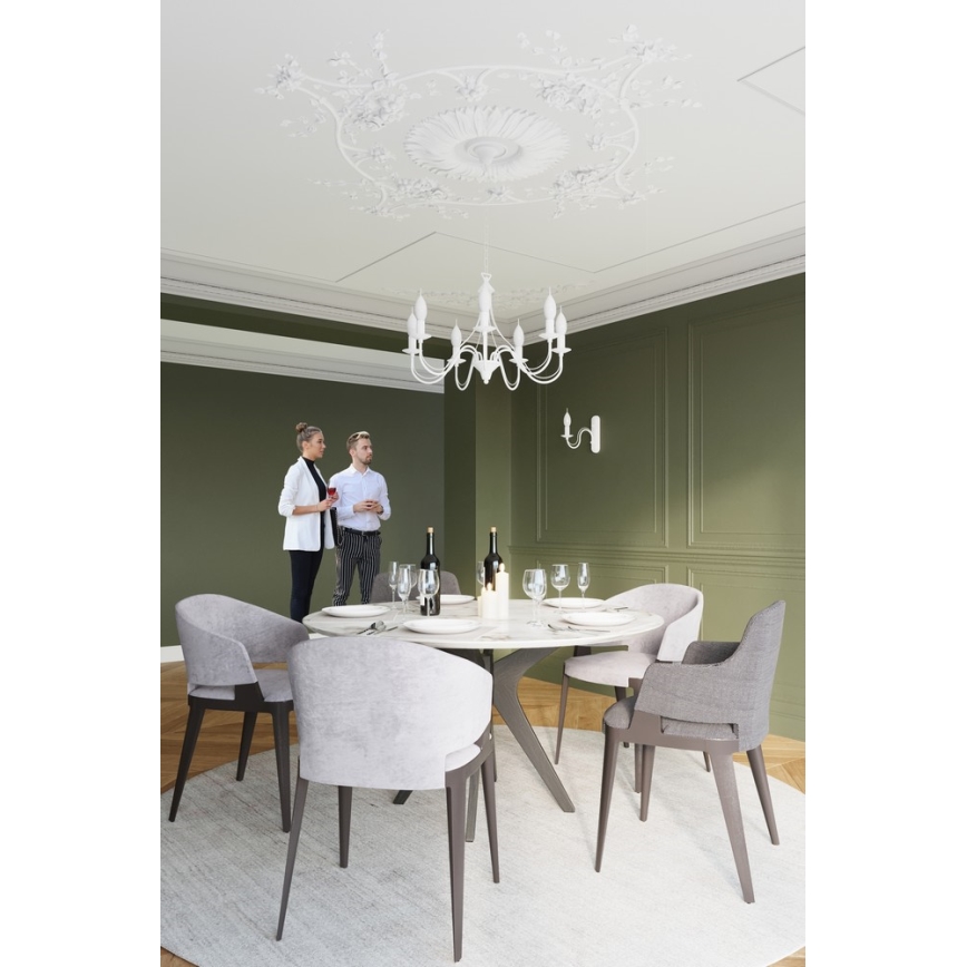 Luz de parede MINERWA 1xE14/40W/230V branco