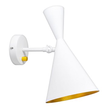 Luz de parede MODERN 1xE27/20W/230V branco