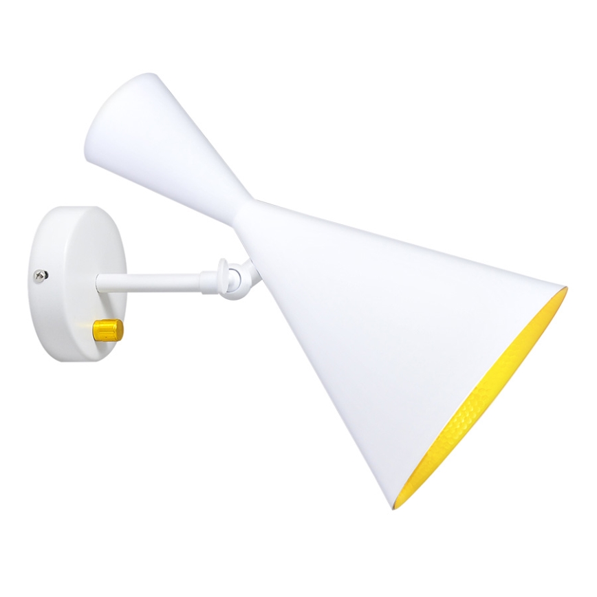 Luz de parede MODERN 1xE27/20W/230V branco