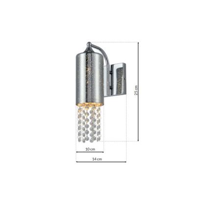 Luz de parede MOONLIGHT 1xE14/40W/230V