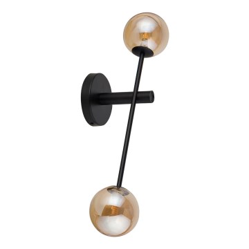 Luz de parede ORO 2xG9/12W/230V preto antigo/dourado