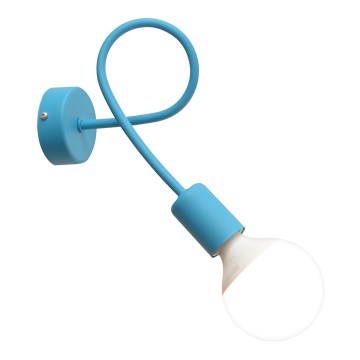 Luz de parede OXFORD 1xE27/15W/230V AZUL