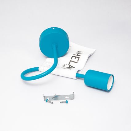 Luz de parede OXFORD 1xE27/15W/230V AZUL