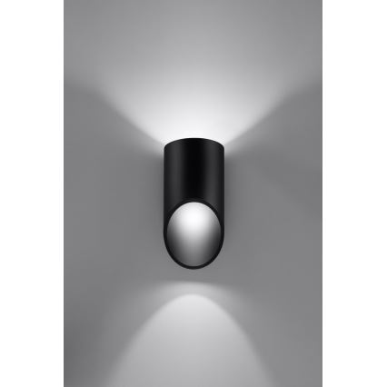 Luz de parede PENNE 20 1xG9/40W/230V preto antigo