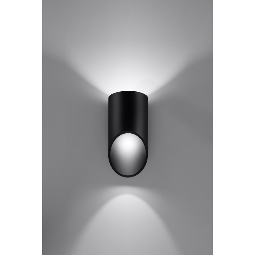 Luz de parede PENNE 20 1xG9/40W/230V preto antigo