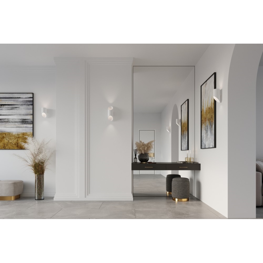 Luz de parede PENNE 30 1xG9/40W/230V branco