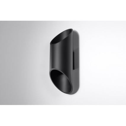 Luz de parede PENNE 30 1xG9/40W/230V preto antigo