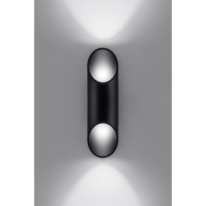 Luz de parede PENNE 30 1xG9/40W/230V preto antigo