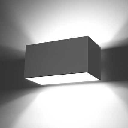 Luz de parede QUAD MAXI 2xG9/40W/230V