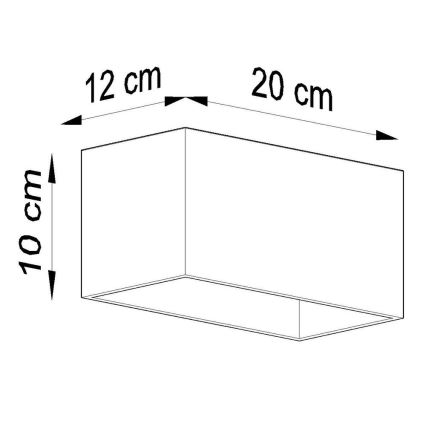 Luz de parede QUAD MAXI 2xG9/40W/230V