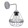 Luz de parede RING 1xE27/60W/230V cinzento