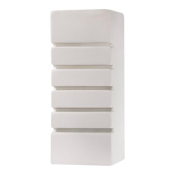 Luz de parede SAMIR 1xE27/60W/230V branco
