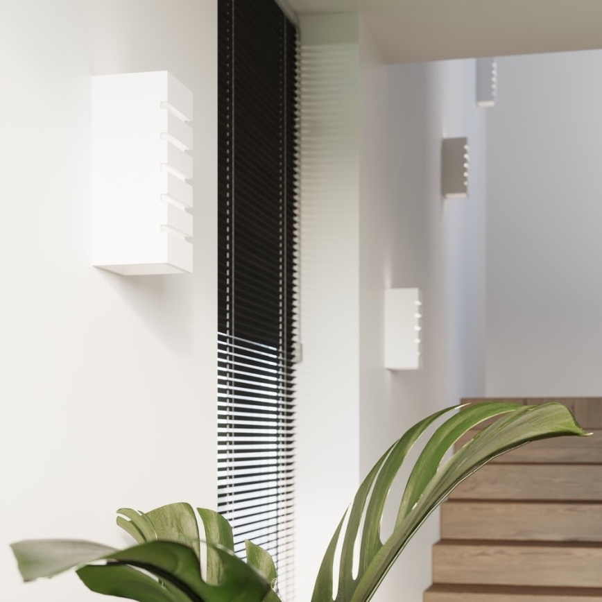 Luz de parede SAMIR 1xE27/60W/230V branco