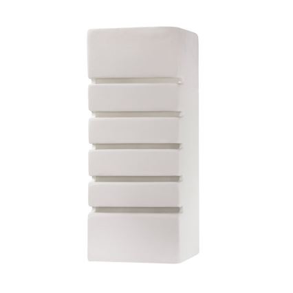 Luz de parede SAMIR 1xE27/60W/230V branco