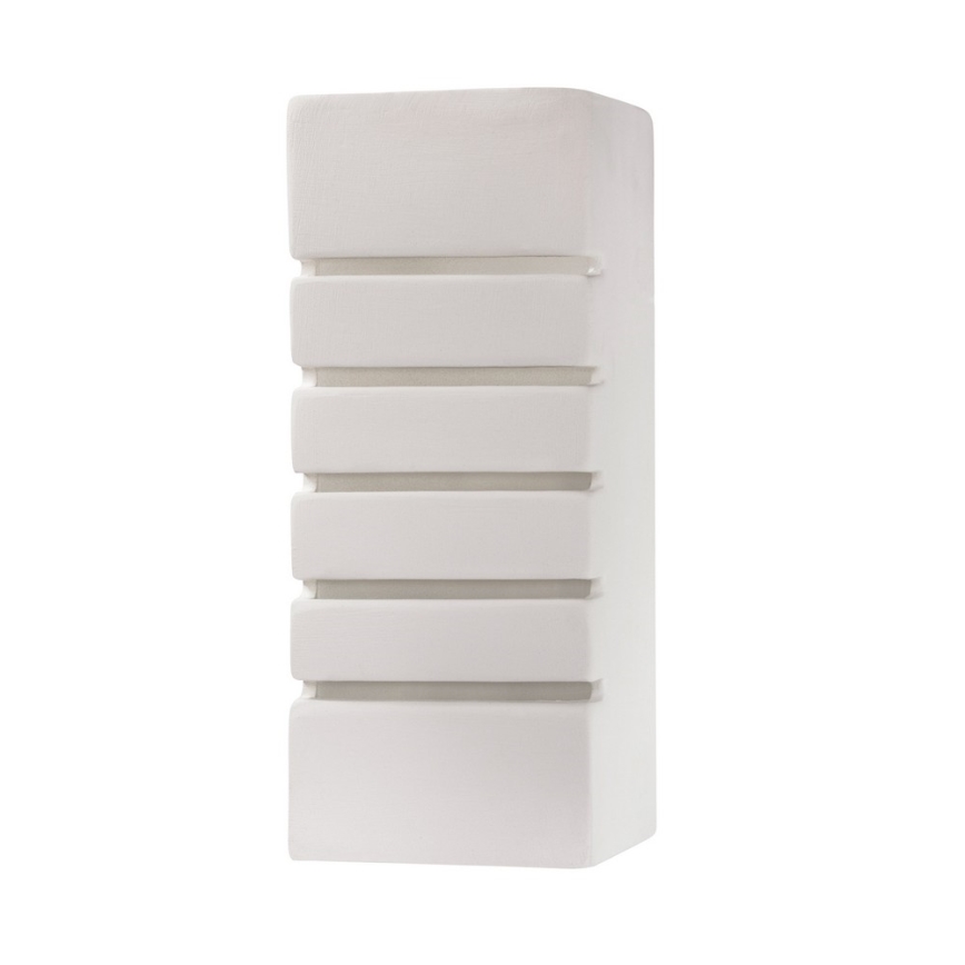 Luz de parede SAMIR 1xE27/60W/230V branco