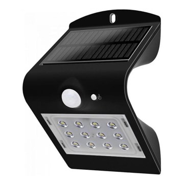Luz de parede solar com sensor LED LED/1.5W/3,7V IP65