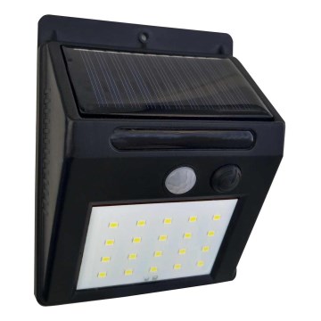 Luz de parede solar com sensor LED LED/3W IP44