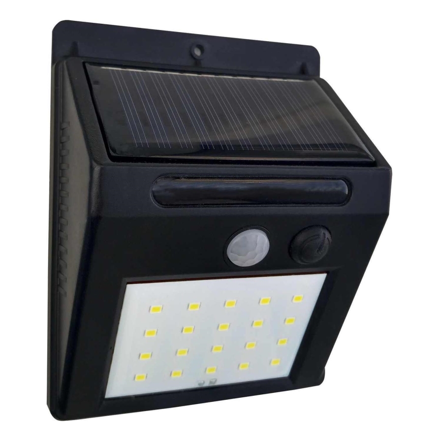 Luz de parede solar com sensor LED LED/3W IP44