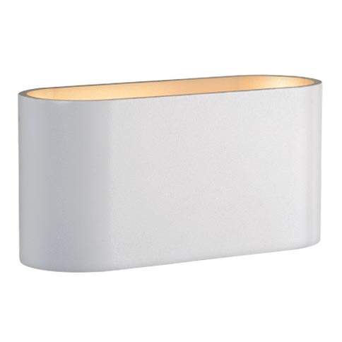 Luz de parede SQUALLA 1xG9/10W/230V branco
