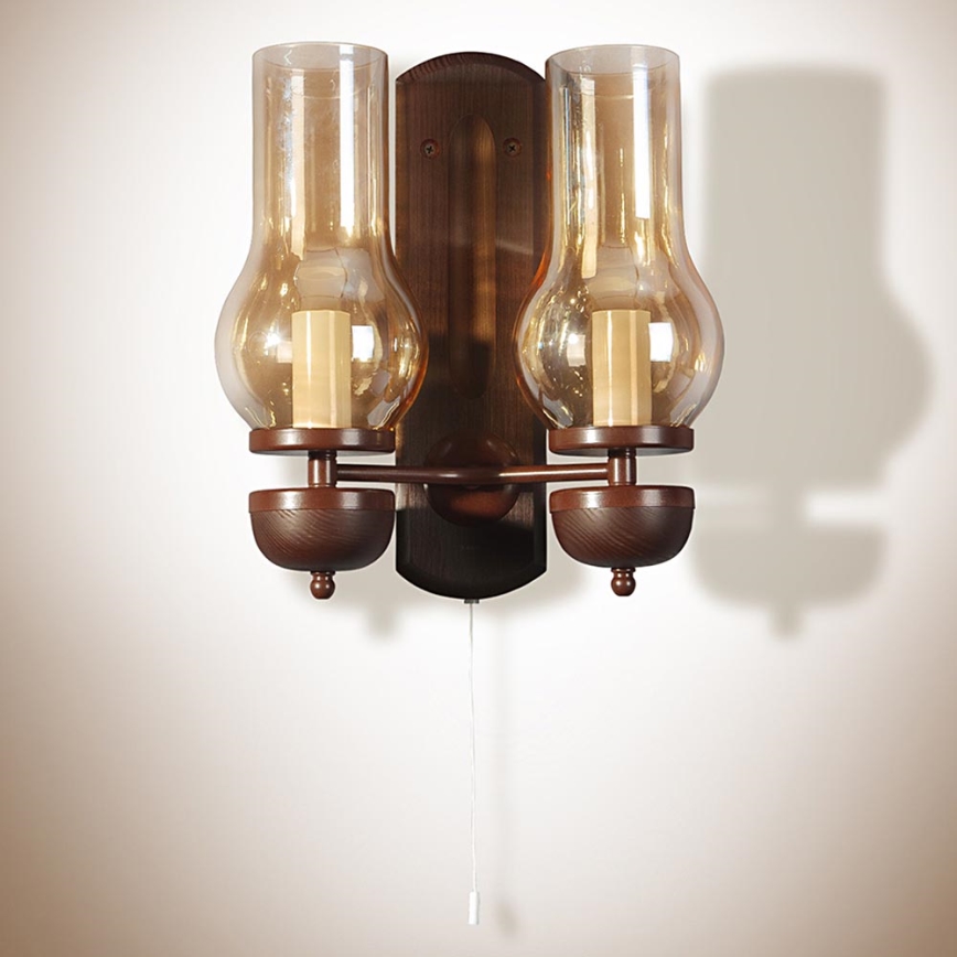 Luz de parede TAVERN 2xE14/40W/230V