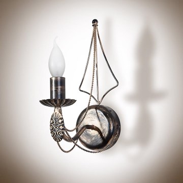 Luz de parede VANESSA 1xE14/40W/230V escuro