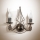 Luz de parede VANESSA 2xE14/40W/230V escuro