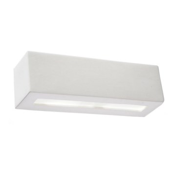 Luz de parede VEGA 1xE27/60W/230V branco