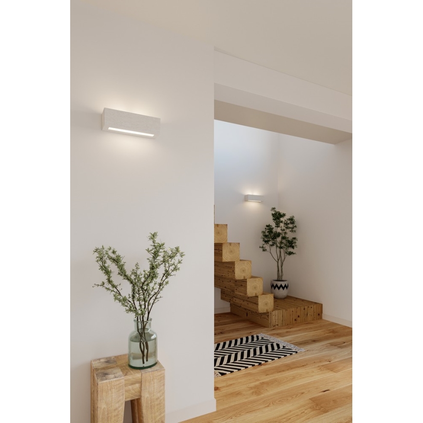 Luz de parede VEGA 1xE27/60W/230V branco