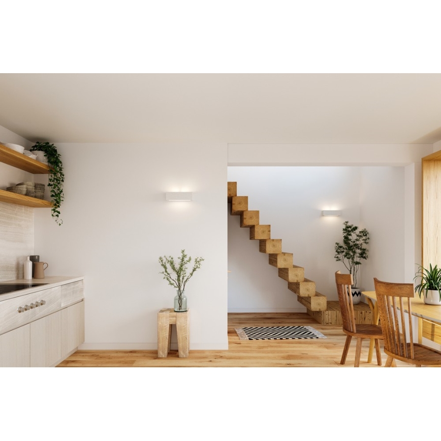 Luz de parede VEGA 1xE27/60W/230V branco