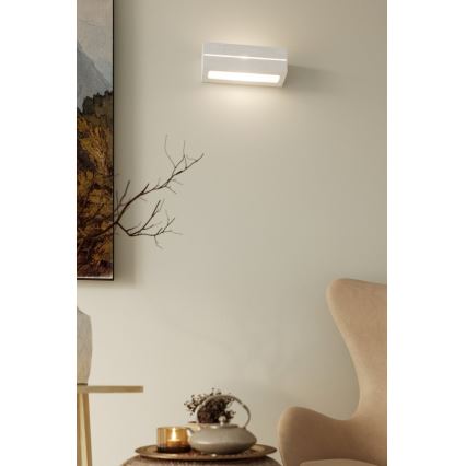Luz de parede VEGA LINE 1xE27/60W/230V branco