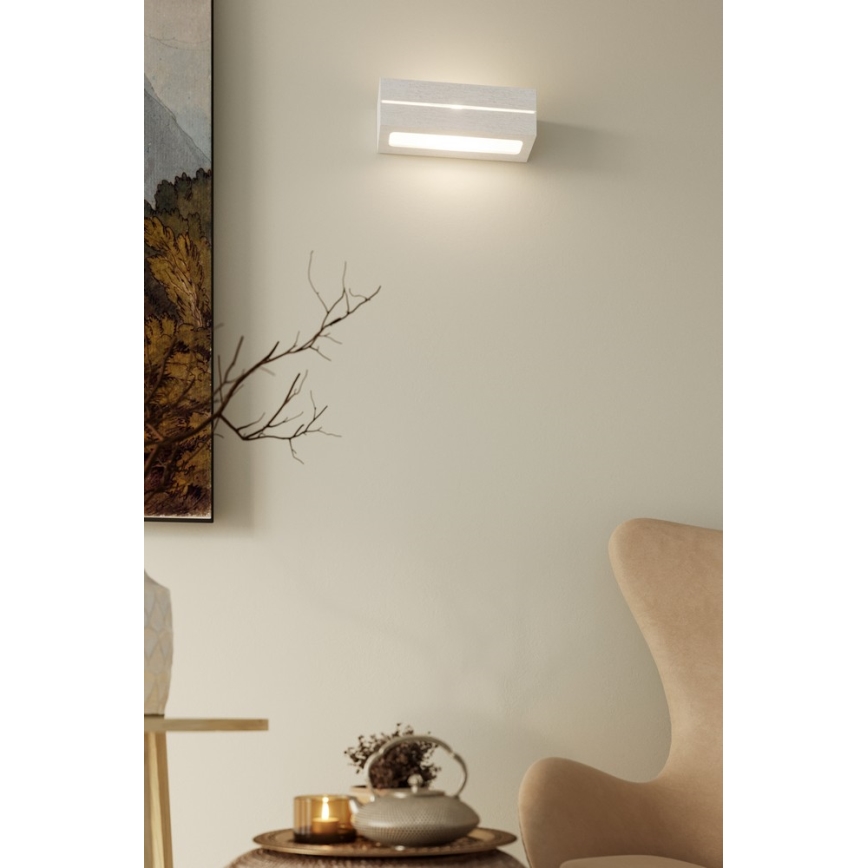 Luz de parede VEGA LINE 1xE27/60W/230V branco