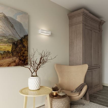 Luz de parede VEGA LINE 1xE27/60W/230V branco