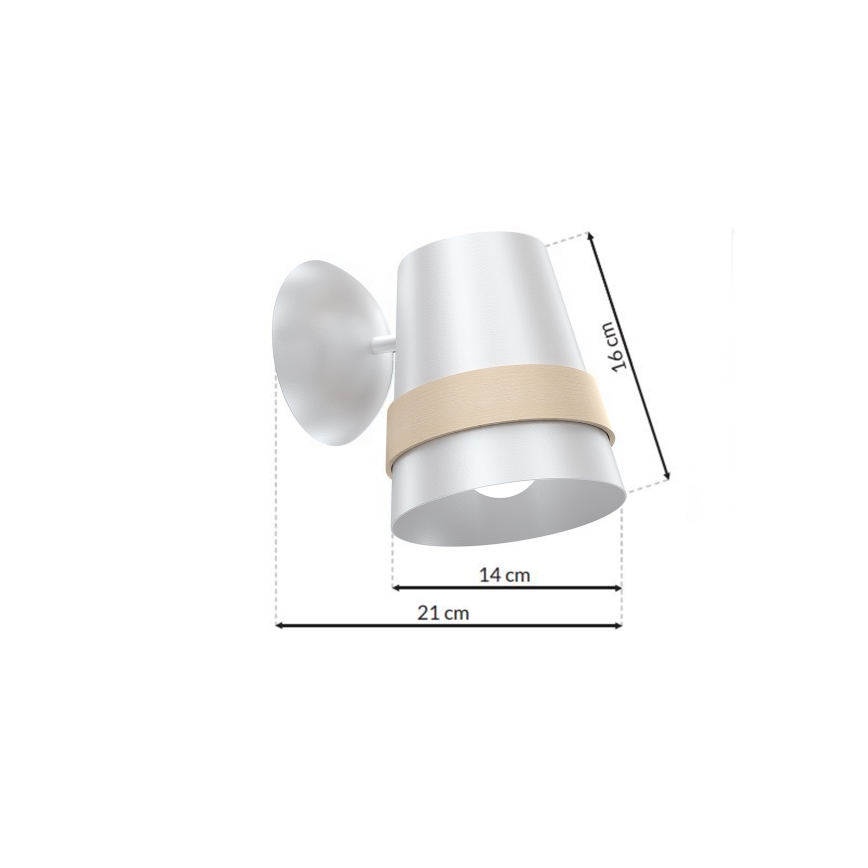 Luz de parede VENEZIA 1xE27/60W/230V