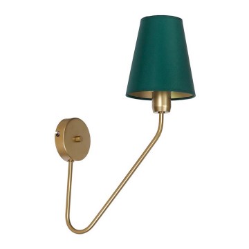 Luz de parede VICTORIA 1xE27/60W/230V verde
