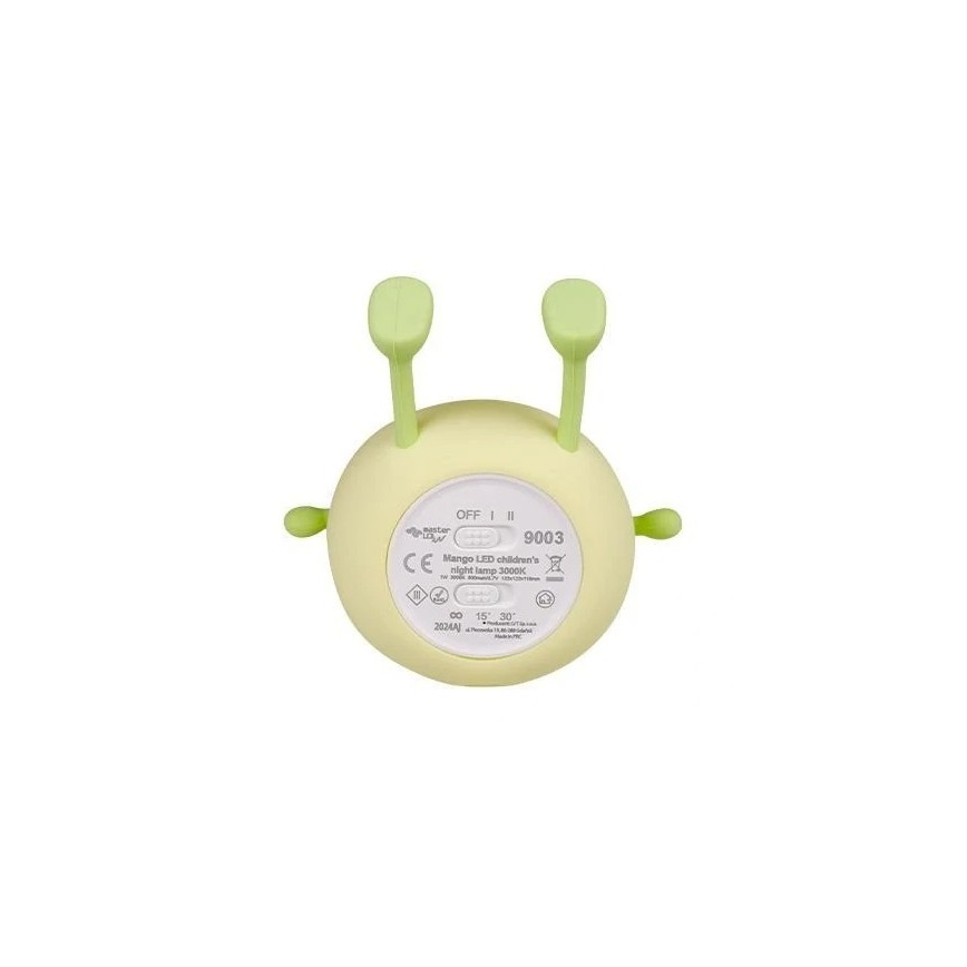 Luz de presença para crianças LED regulável e recarregável LED/1W/5V 3000K 800 mAh manga