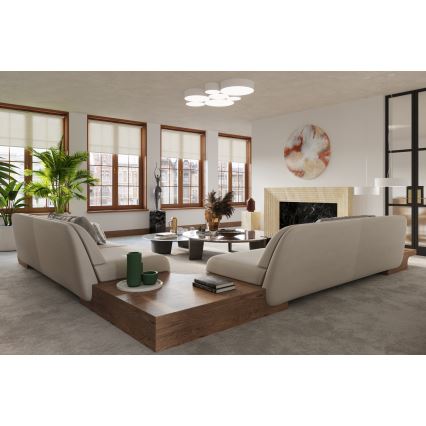 Luz de teto ARENA 45 3xE27/60W/230V branco