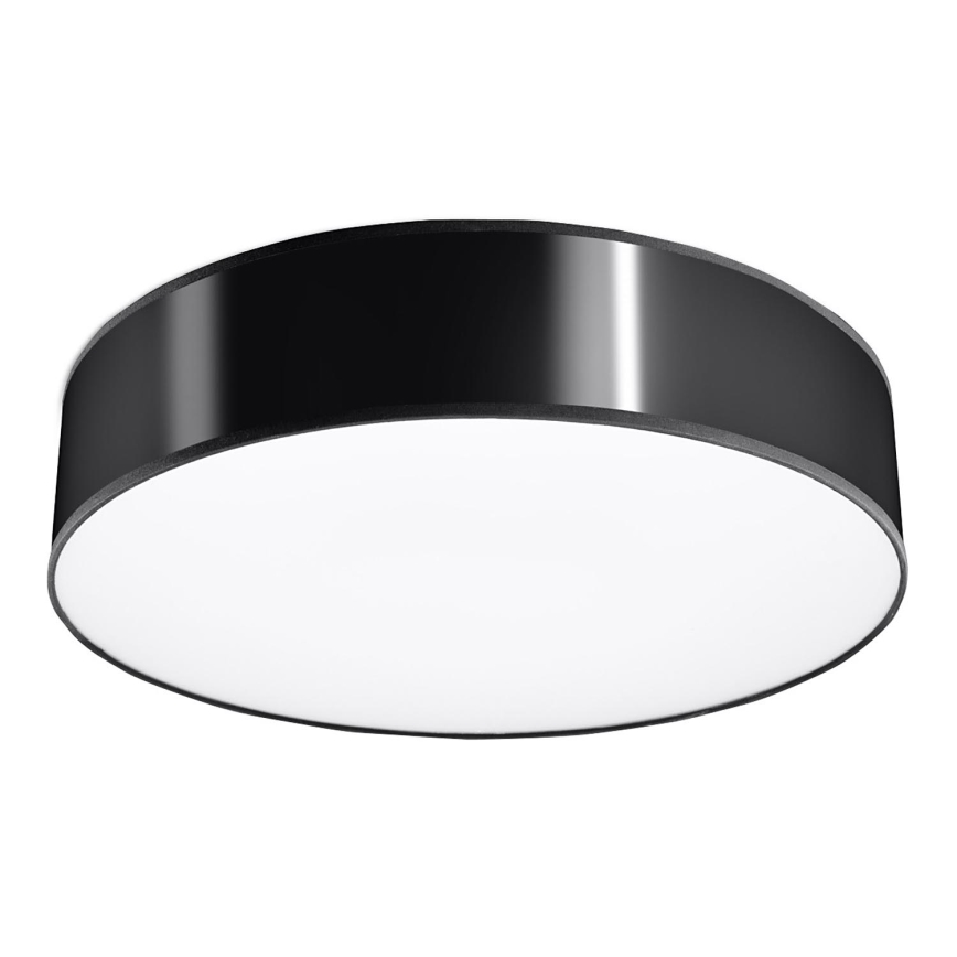 Luz de teto ARENA 45 3xE27/60W/230V preto antigo