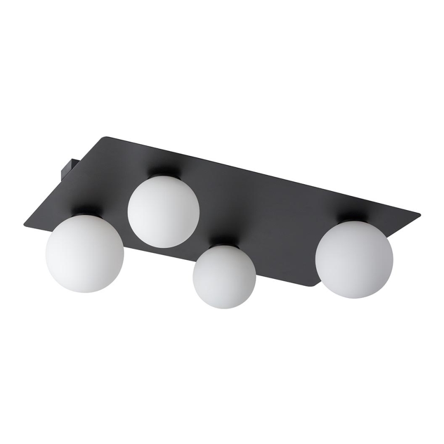 Luz de teto ARGON 4xG9/12W/230V preto antigo