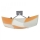 Luz de teto ASPIS 2xE27/100W/230V branco/laranja