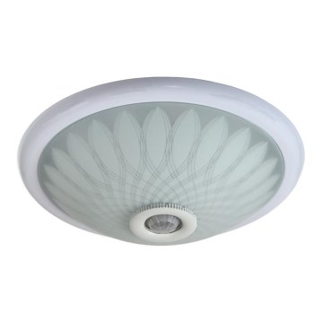 Luz de teto com sensor PLAFON 2xE27/80W/230V