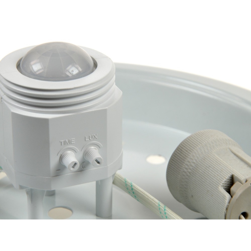 Luz de teto com sensor PLAFON 2xE27/80W/230V