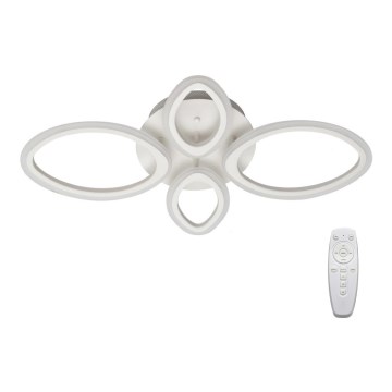 Luz de teto fosca LED com controlo remoto MESSINA 1xLED/52W/230V