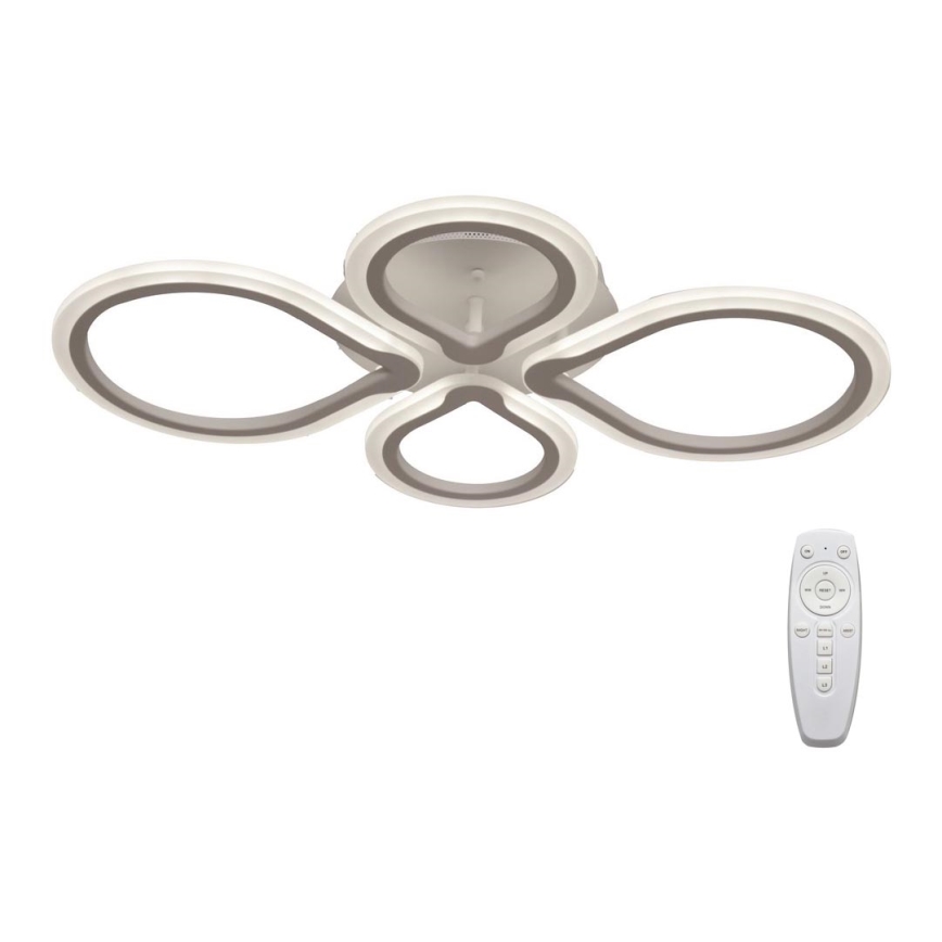 Luz de teto fosca LED com controlo remoto TRIESTE 1xLED/52W/230V